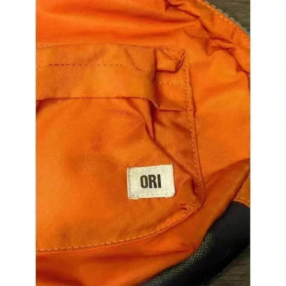ORI London Paddington B Crossbody Bag Atomic Orange Unisex Medium - Picture 3 of 16